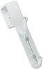A Picture of product SAF-4167 Safco® Coat Hook Over-The-Panel Double-Garment Satin Aluminum/Chrome