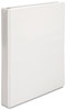 A Picture of product SAM-18137C Samsill® Speedy Spine Heavy-Duty Time Saving Round Ring View Binder,  11 x 8-1/2, 1" Cap, White