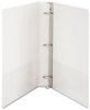 A Picture of product SAM-18137C Samsill® Speedy Spine Heavy-Duty Time Saving Round Ring View Binder,  11 x 8-1/2, 1" Cap, White
