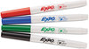 A Picture of product SAN-1871133 EXPO® Low-Odor Dry-Erase Marker,  Ultra Fine Point, Assorted, 4/Pack