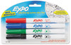A Picture of product SAN-1871133 EXPO® Low-Odor Dry-Erase Marker,  Ultra Fine Point, Assorted, 4/Pack