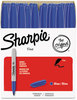 A Picture of product SAN-1920932 Sharpie® Fine Tip Permanent Marker,  Blue, 36/Pack