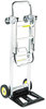 A Picture of product SAF-4050 Safco® HideAway® Convertible Truck 250 lb to 400 Capacity, 15.5 x 43 36, Aluminum