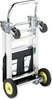A Picture of product SAF-4050 Safco® HideAway® Convertible Truck 250 lb to 400 Capacity, 15.5 x 43 36, Aluminum