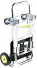 A Picture of product SAF-4050 Safco® HideAway® Convertible Truck 250 lb to 400 Capacity, 15.5 x 43 36, Aluminum