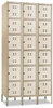 A Picture of product SAF-5527TN Safco® Box Lockers Three-Column Locker, 36w x 18d 78h, Two-Tone Tan