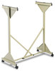 A Picture of product SAF-5060 Safco® Sheet File Mobile Plan Center Rack, 18 Hanging Clamps, 43.75w x 20.5d 51h, Sand