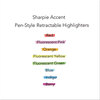 A Picture of product SAN-28006 Sharpie® Retractable Highlighters,  Chisel Tip, Orange, Dozen