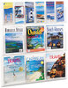 A Picture of product SAF-5604CL Safco® Reveal™ Clear Literature Displays 12 Compartments, 30w x 2d 20.25h,