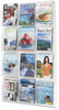 A Picture of product SAF-5602CL Safco® Reveal™ Clear Literature Displays 12 Compartments, 30w x 2d 49h,