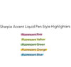 A Picture of product SAN-1754466 Sharpie® Liquid Pen Style Highlighters,  Chisel Tip, Fluorescent Orange, Dozen