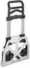 A Picture of product SAF-4055NC Safco® Stow-Away® Collapsible Hand Truck Heavy-Duty 500 lb Capacity, 23 x 24 50, Aluminum