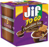 A Picture of product SMU-24136 Jif To Go® Spreads,  Creamy Peanut Butter, 1.5 oz Cup, 8/Box
