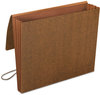 A Picture of product SMD-71353 Smead™ Classic Expanding Wallets 3.5" Expansion, 1 Section, Elastic Cord Closure, Letter Size, Redrope
