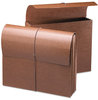 A Picture of product SMD-71353 Smead™ Classic Expanding Wallets 3.5" Expansion, 1 Section, Elastic Cord Closure, Letter Size, Redrope