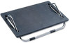 A Picture of product SAF-2105 Safco® Ergo-Comfort® Adjustable Footrest 18.5w x 11.5d 5h, Black