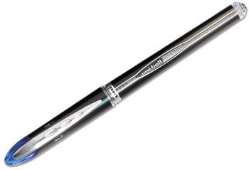 uni-ball® VISION ELITE™ Stick Roller Ball Pen,  Blue Ink, Super Fine