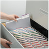 A Picture of product SMD-17334 Smead™ Reinforced Top Tab Colored File Folders 1/3-Cut Tabs: Assorted, Legal Size, 0.75" Expansion, Gray, 100/Box