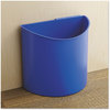 A Picture of product SAF-9927BB Safco® Desk-Side Recycling Receptacle,  3gal, Black and Blue