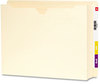 A Picture of product SMD-76910 Smead™ Heavyweight End Tab File Jacket with 2" Expansion Straight Letter Size, Manila, 25/Box