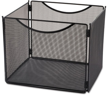 Safco® Onyx™ Desktop Box File Letter Files, 12.5" x 11" 10", Black