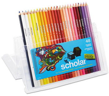 Prismacolor® Scholar™ Colored Pencil Set, 48 Assorted Colors/Set