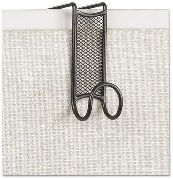 Safco® Onyx™ Panel/Door Coat Hook Steel, Charcoal