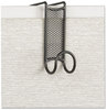 A Picture of product SAF-4229BL Safco® Onyx™ Panel/Door Coat Hook Steel, Charcoal