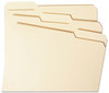 A Picture of product SMD-10405 Smead™ Expandable Heavyweight File Folders 1/3-Cut Tabs: Assorted, Letter Size, 1.5" Expansion, Manila, 50/Box