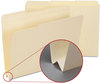 A Picture of product SMD-10405 Smead™ Expandable Heavyweight File Folders 1/3-Cut Tabs: Assorted, Letter Size, 1.5" Expansion, Manila, 50/Box