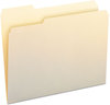 A Picture of product SMD-10331 Smead™ Manila File Folders 1/3-Cut Tabs: Left Position, Letter Size, 0.75" Expansion, 100/Box