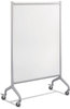 A Picture of product SAF-2014WBS Safco® Rumba™ Whiteboard Collaboration Screen Full Panel 36w x 16d 54h, White/Gray