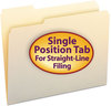 A Picture of product SMD-10331 Smead™ Manila File Folders 1/3-Cut Tabs: Left Position, Letter Size, 0.75" Expansion, 100/Box