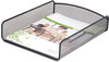 A Picture of product SAF-3272BL Safco® Onyx™ Desk Tray 1 Section, Letter Size Files, 9.25" x 11.75" 2.5", Black