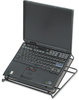 A Picture of product SAF-2161BL Safco® Onyx™ Mesh Laptop Stand 12.25" x 2", Black