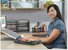 A Picture of product SAF-2161BL Safco® Onyx™ Mesh Laptop Stand 12.25" x 2", Black