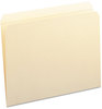 A Picture of product SMD-10310 Smead™ Reinforced Tab Manila File Folder Folders, Straight Tabs, Letter Size, 0.75" Expansion, 11-pt 100/Box