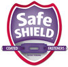 A Picture of product SMD-19077 Smead™ Six-Section Pressboard Top Tab Pocket-Style Classification Folders with SafeSHIELD® Coated Fasteners 6-Section Pocket 6 2 Dividers, Legal Size, Dark Blue, 10/Box