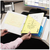 A Picture of product SMD-89505 Smead™ Organized Up® Poly Slash Jackets 2-Sections, Letter Size, Assorted Colors, 5/Pack