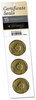 A Picture of product SOU-99294 Southworth Certificate Seals,  "Achievement", 1 3/4" dia., Gold, 15/Pack