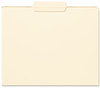 A Picture of product SMD-10336 Smead™ Reinforced Tab Manila File Folder Folders, 1/3-Cut Tabs: Center Position, Letter Size, 0.75" Expansion, 11-pt 100/Box