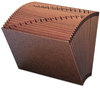 A Picture of product SMD-70467 Smead™ TUFF® Expanding Files Open-Top Stadium File, 31 Sections, 1/31-Cut Tabs, Letter Size, Redrope