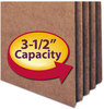 A Picture of product SMD-74805 Smead™ Redrope Drop Front File Pockets 3.5" Expansion, Legal Size, 50/Box