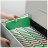 A Picture of product SMD-12134 Smead™ Reinforced Top Tab Colored File Folders 1/3-Cut Tabs: Assorted, Letter Size, 0.75" Expansion, Green, 100/Box