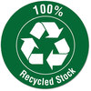 A Picture of product SMD-14063 Smead™ 100% Recycled Pressboard Classification Folders 2" Expansion, 2 Dividers, 6 Fasteners, Letter Size, Green Exterior, 10/Box