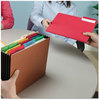 A Picture of product SMD-15410 Smead™ SuperTab® Colored File Folders 1/3-Cut Tabs: Assorted, Legal Size, 0.75" Expansion, 14-pt Stock, Colors, 50/Box