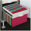 A Picture of product SMD-64031 Smead™ Erasable FasTab® Hanging Folders Letter Size, 1/3-Cut Tabs, Assorted Colors, 18/Box