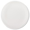 A Picture of product AJM-PP9GREWH AJM Packaging Corporation Paper Plates,  9" Diameter, 100/Pack, 10 Packages/Case.