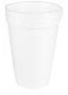Foam Cups. 20 oz. "Idle Hour C.C." custom print. 500 count. 1-Color