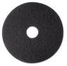 A Picture of product 970-593 3M™ Black Stripper Floor Pads 7200 Low-Speed Pad 20" Diameter, 5/Carton